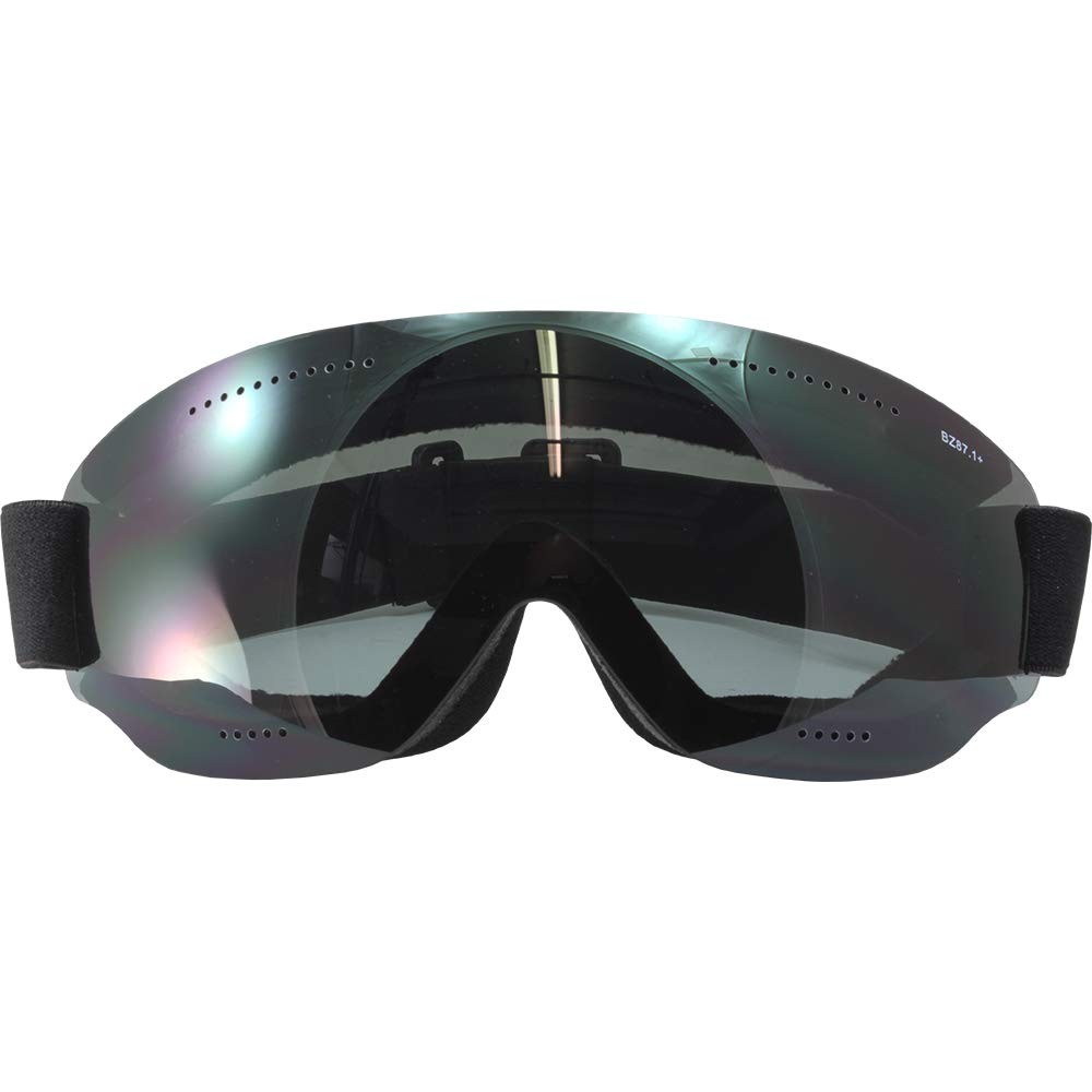 3 Pair Birdz Thrush Frameless Skydiving Riding Goggles Clear Smoke Yellow Lenses