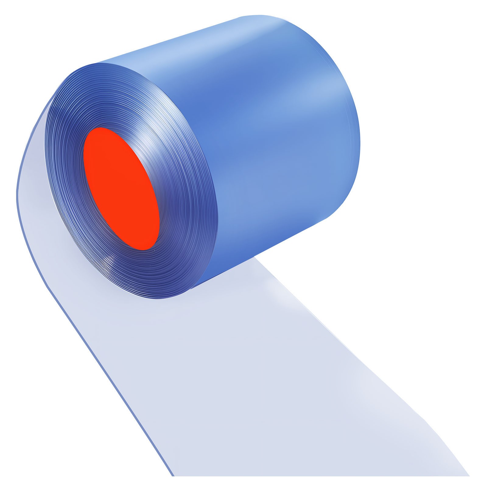 Uimoso PVC Strip Curtain 101 ft x 12 in Thermal Insulating Plastic Door Cover