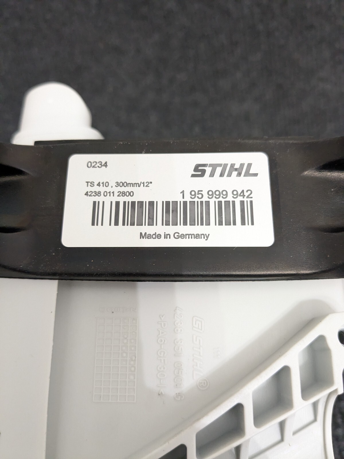 OEM Stihl TS420 TS410 Tank assembly 4238 350 0854 ( INCLUDES PARTS SHOWN)