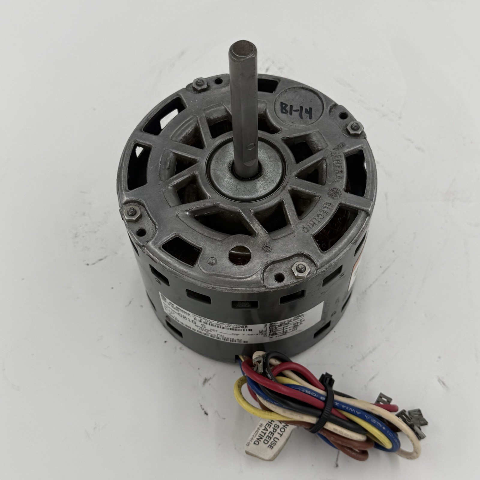 GE Motors 5KCP39KGS018S Blower Motor 1/2HP 1000RPM 115V 1PH 51-24070-02 #B1-14