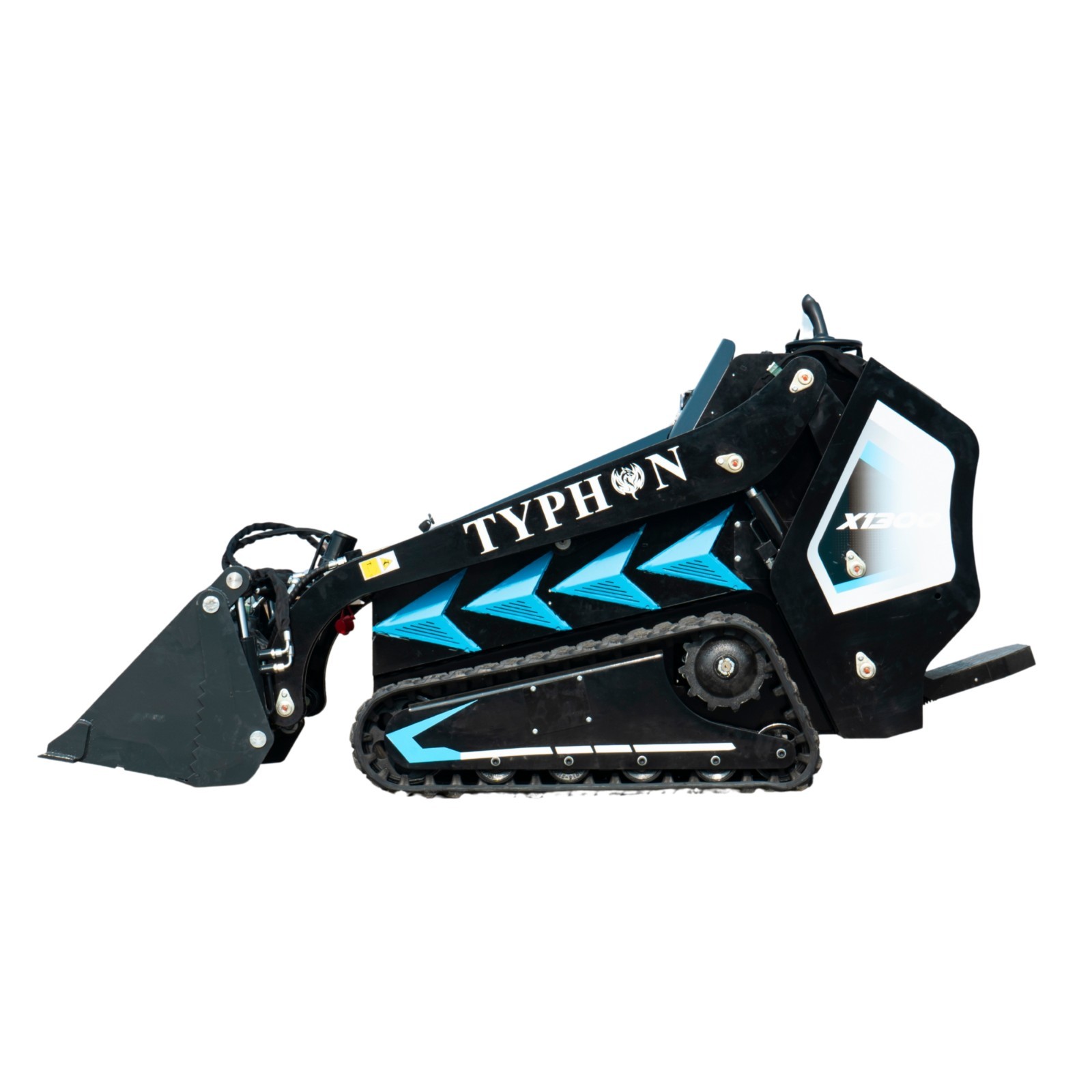 4-In-1 Bucket Combo Mini Skid Steer attachment for TYPHON STOMP X1300 &STOMP 509