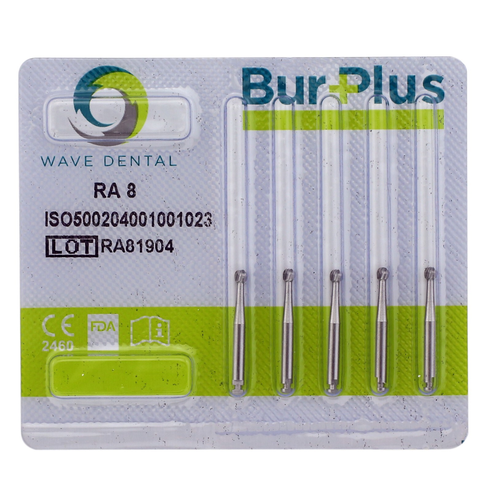 Wave Dental Tungsten Carbide Burs Round Latch RA 1 2 3 4 5 6 7 8 Low Speed Prima