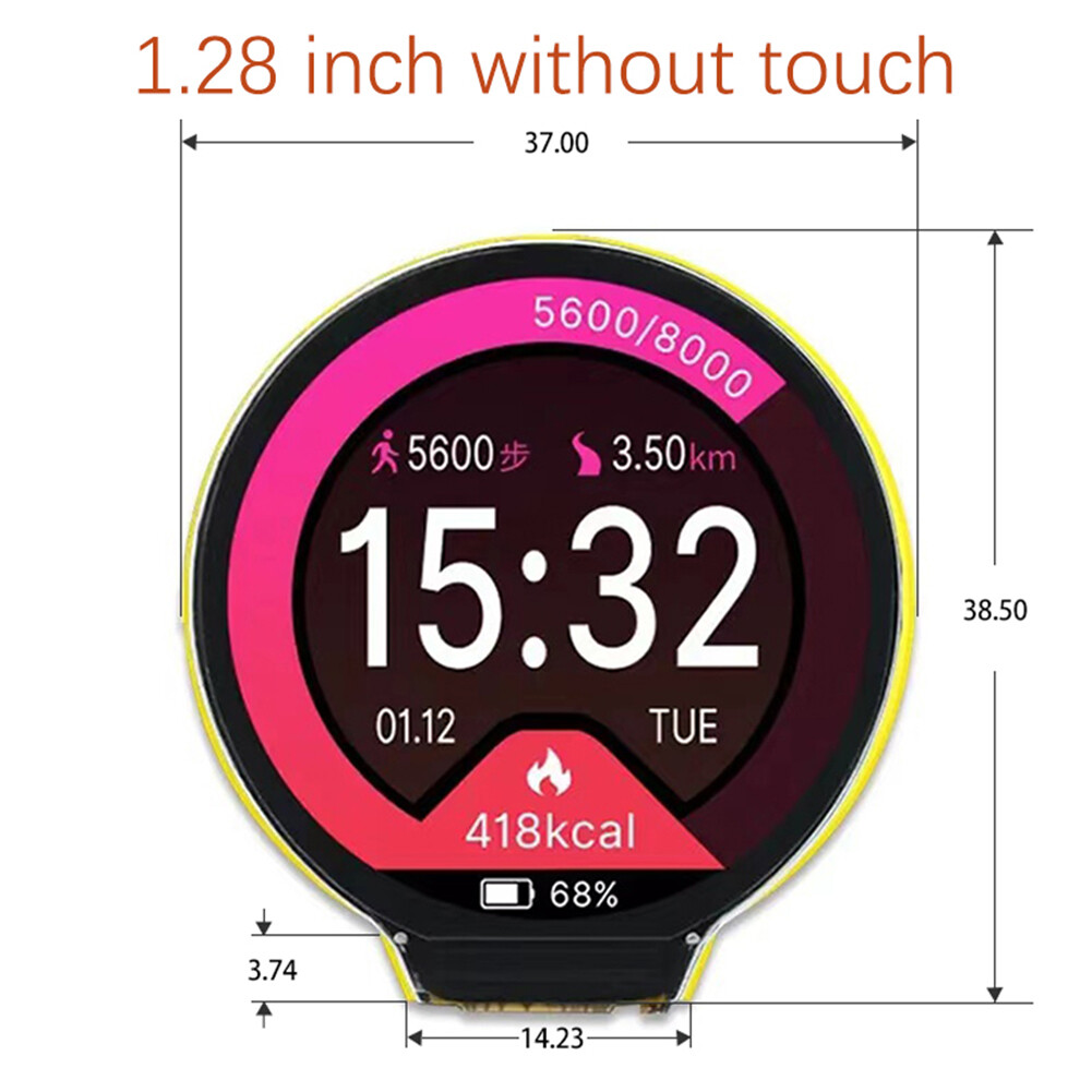 1.28 inch ESP32-C3 Round IPS Display TFT LCD Module Capacitive Touchscreen USA