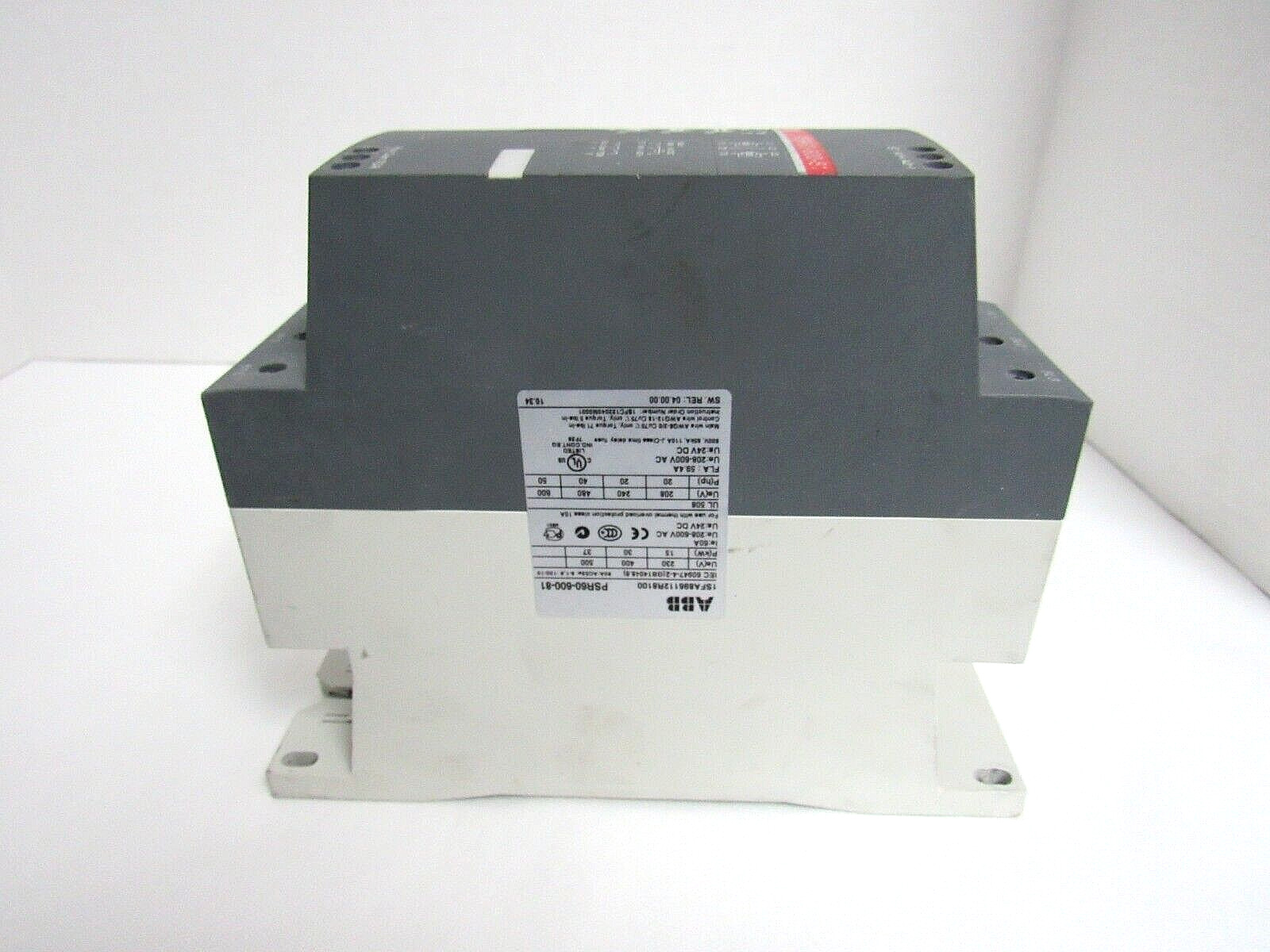 ABB PSR60-600-81 1SFA896112R8100 600VAC 60A STARTER