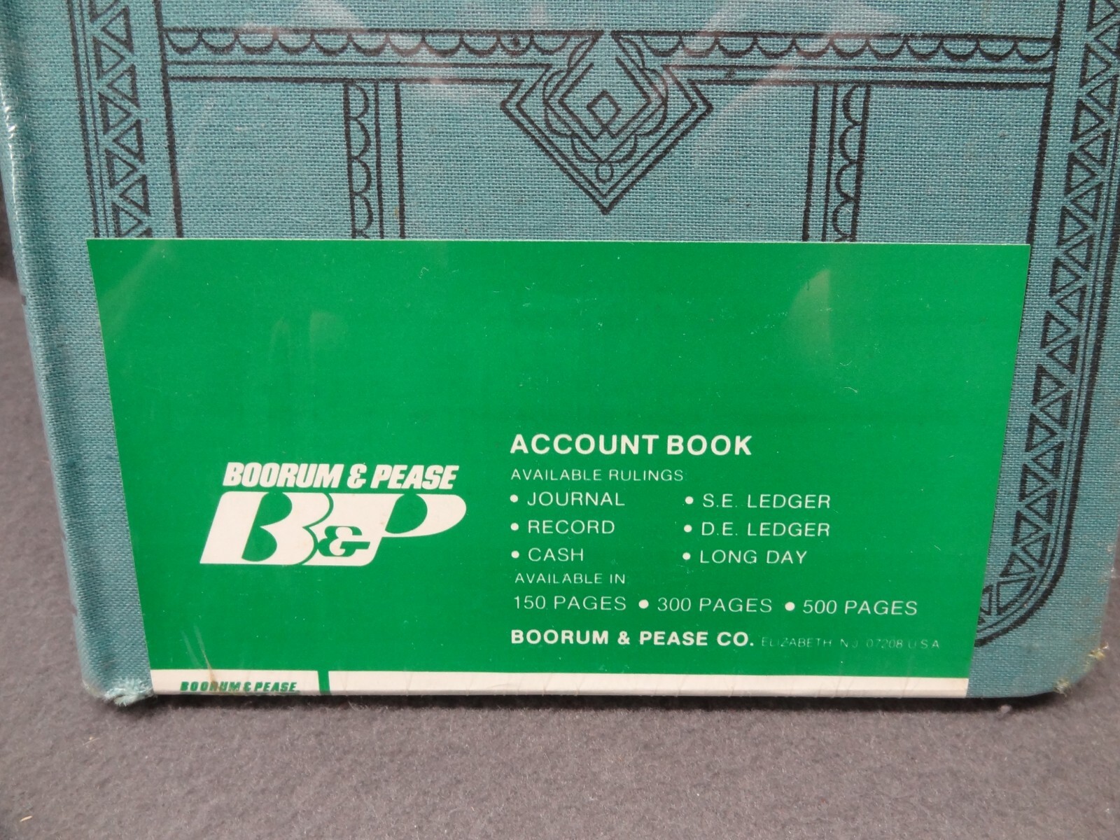 NEW B&P Account Book 66-150-R 150 Page Record Ruling Boorum Pease Made in USA