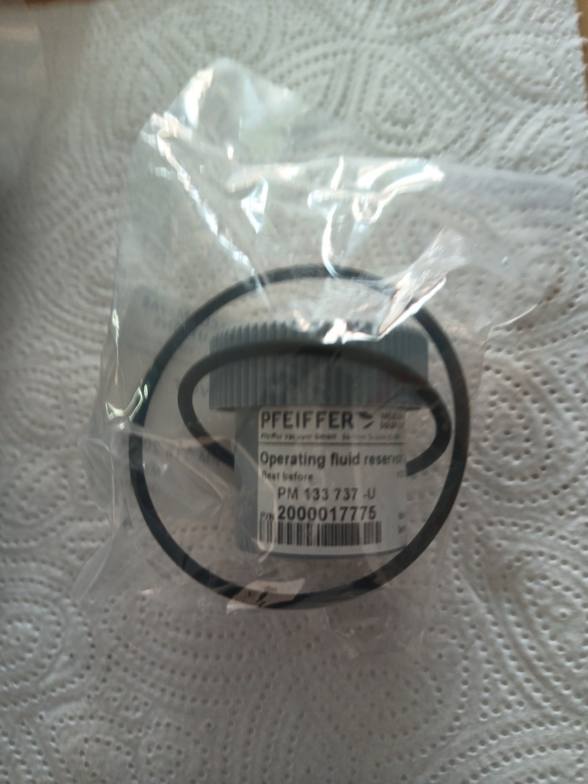 Pfeiffer HiPace 80 Turbo Pump Maintenance Replacement Oil Fluid Reservoir Kit