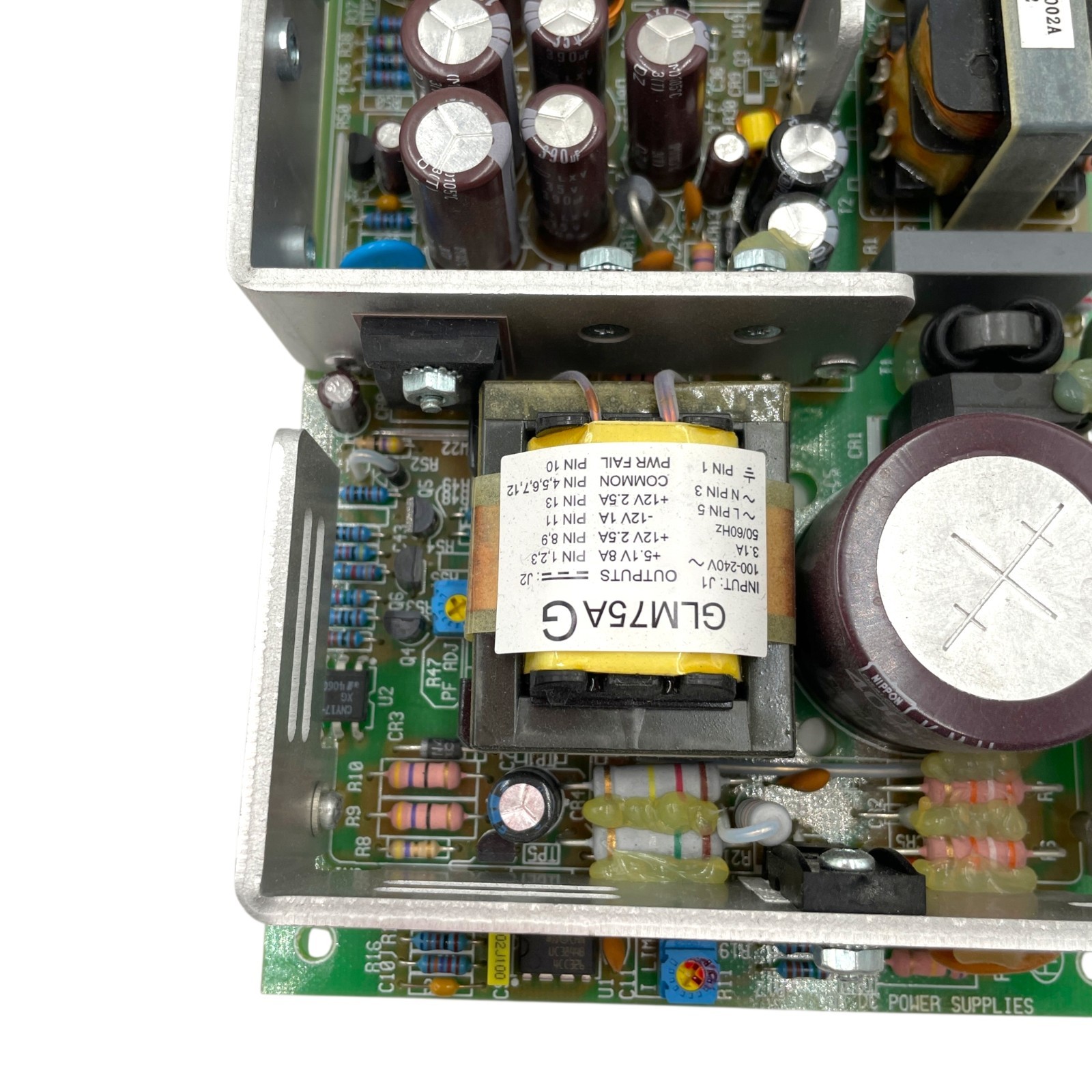 Condor GLM75AG 75W Medical Power Supply 02-34053-0071 Rev C Assembled