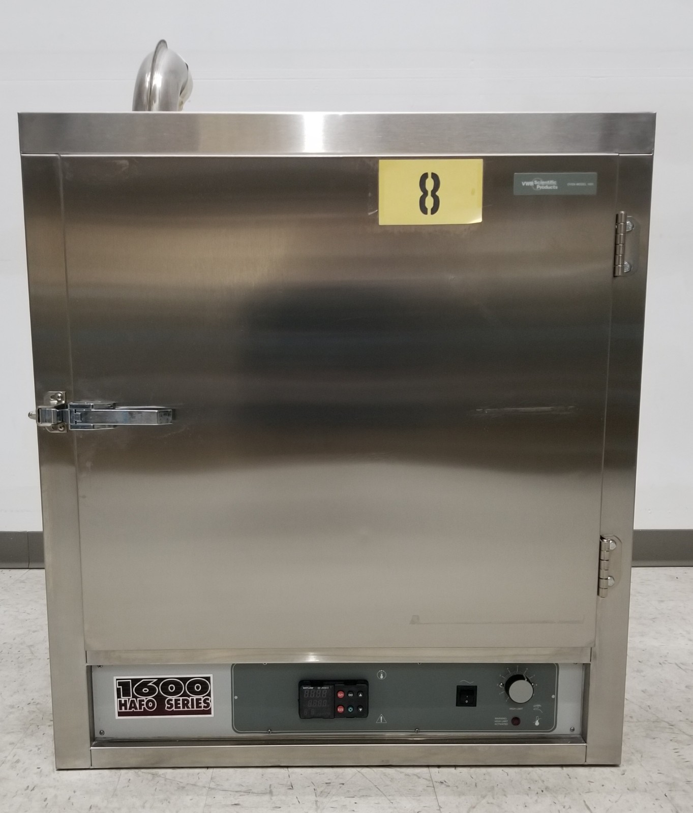 Used VWR 1601 High Performance Horizontal Air Flow Cleanroom Oven Tag #8