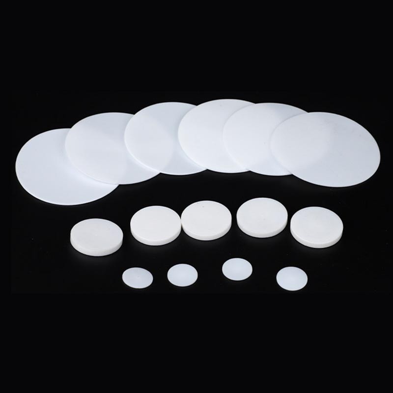10Pcs 5-100 Mm PTFE Solid Round Seal Gaskets Disc Thick 0.5/1/1.5/2/3/4/5/6/8 Mm