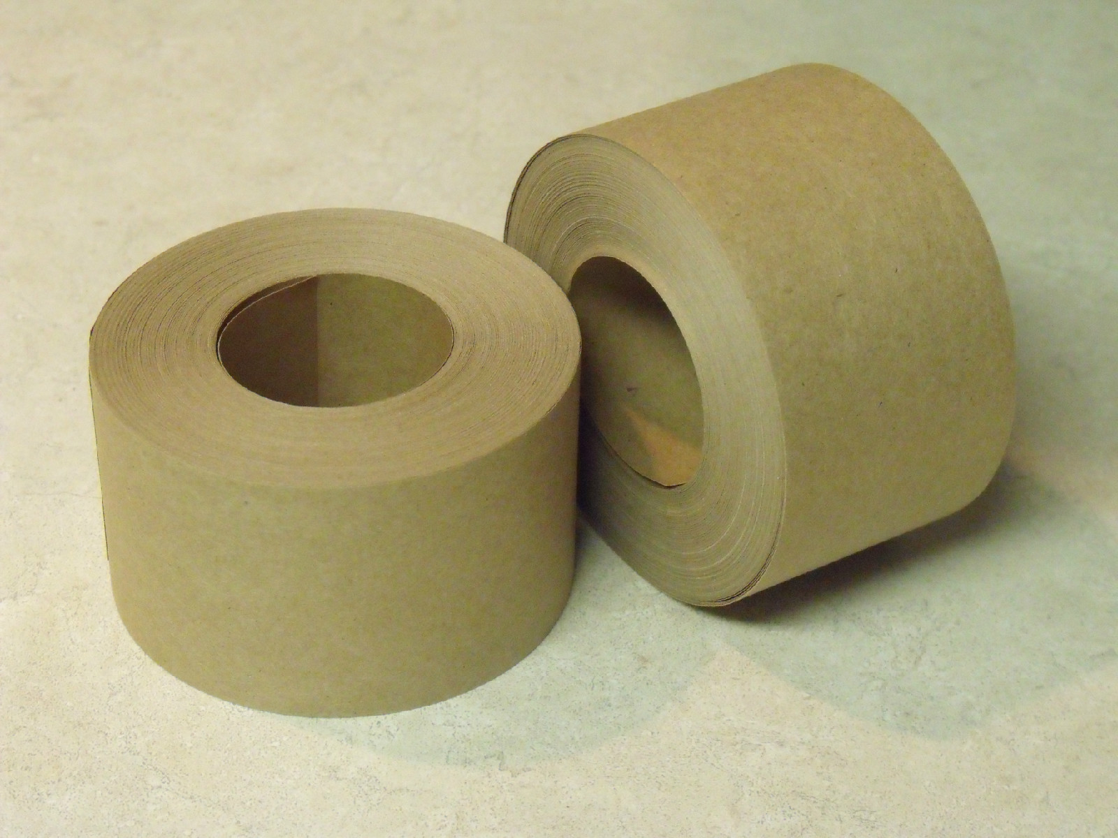 100 Foot Roll Water Activated TAN KRAFT PAPER TAPE