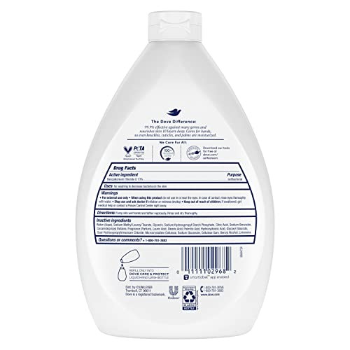 Dove Antibacterial Hand Wash Care & 34 Fl Oz (Pack of 3),