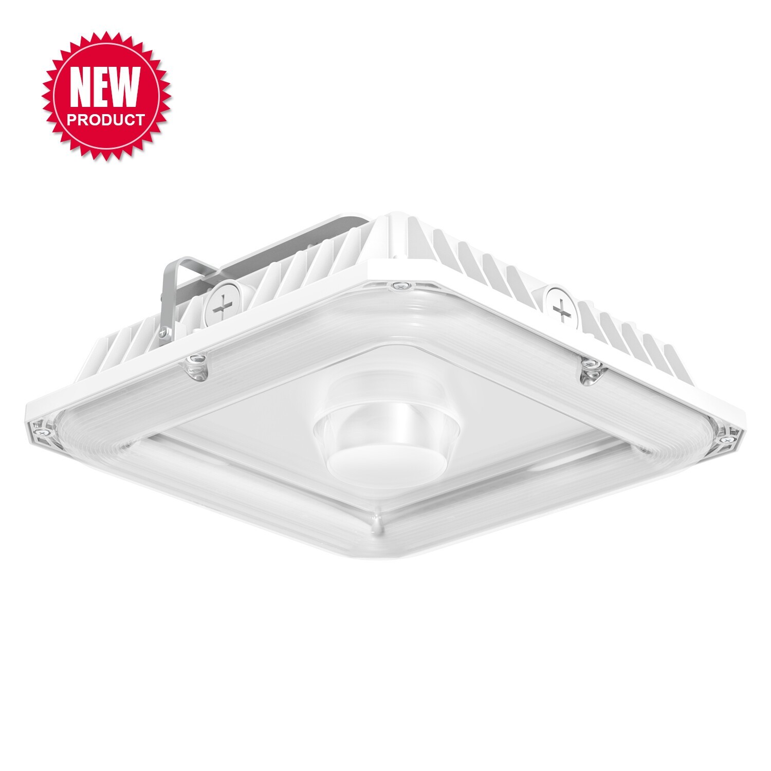 4PACK- IP65 Waterproof Led Canopy Light 100W Outdoor Parking Garage Area Lights