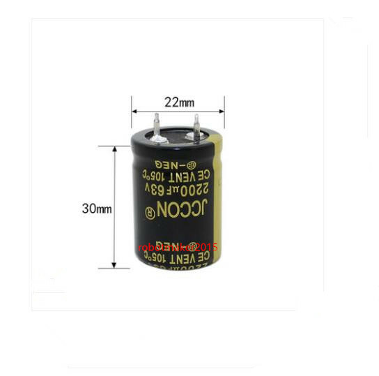 2PCS 63V 2200uf 4700uf 10000uf 12000uf 15000uf 22000uf Electrolytic Capacitor