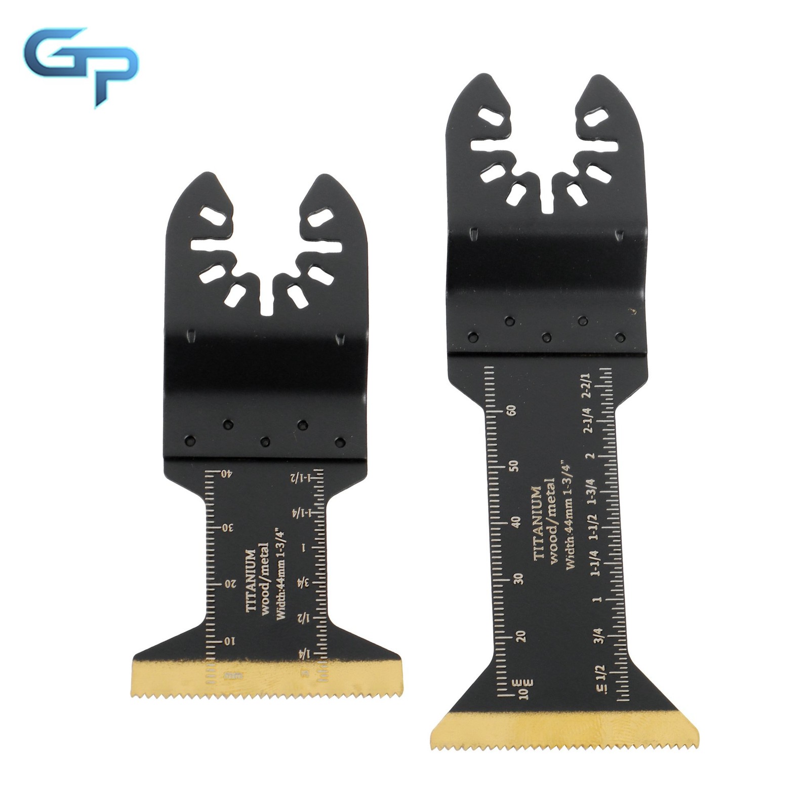 55 Pcs 6 Types Oscillating Saw Blades Multi Tool Blades Kits for Metal & Wood