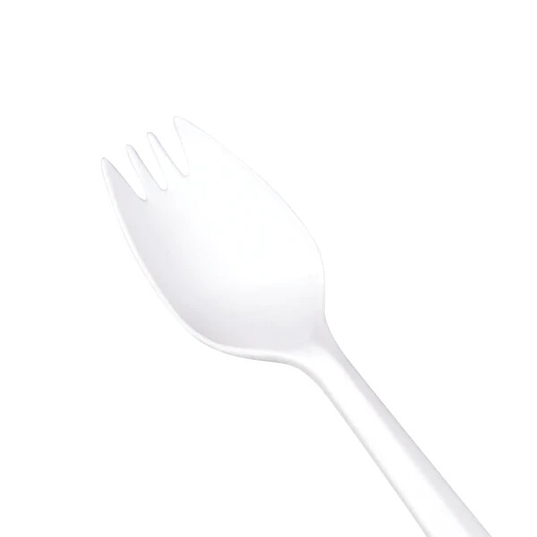 Karat PP Plastic Medium Weight Sporks – White – 1,000 ct, U2210W