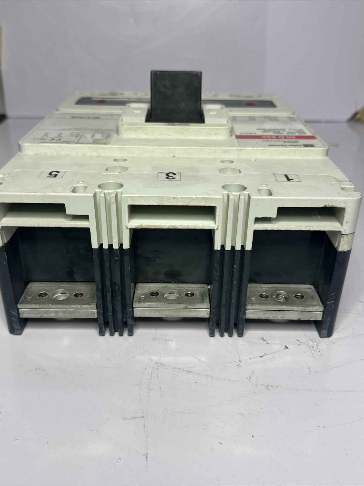 Cutler-Hammer HLD3600F W/LT3400T 3-pole 400Amp Circuit Breaker