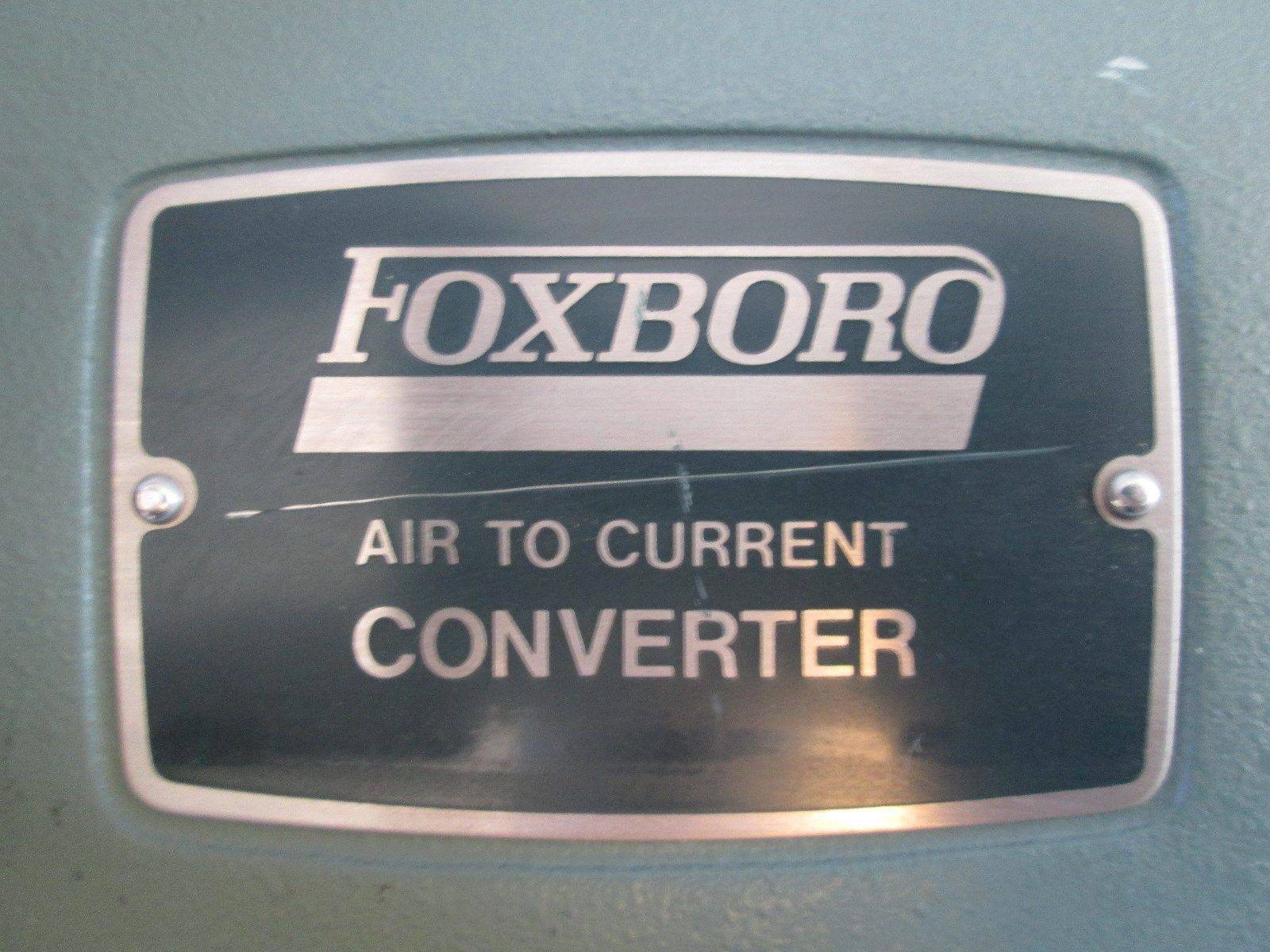 Foxboro Air to Current Converter E92-FFN2I A /w Mounting Bracket 4-20 mA PLC