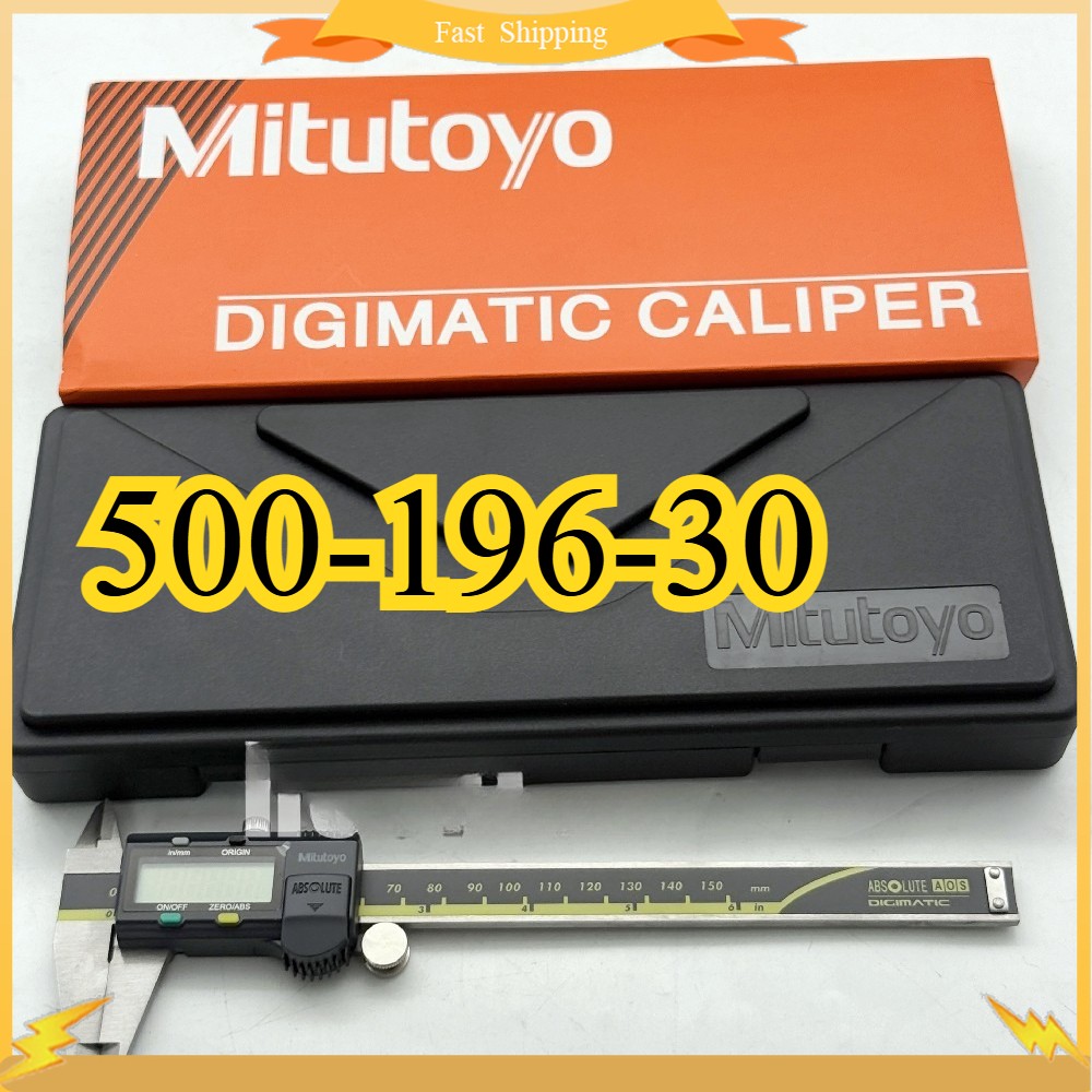 500-196-30 New Mitutoyo Digital Caliper | 0-6″ (150mm) | Absolute Encoder