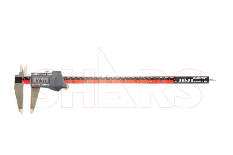 SHARS Aventor 12″/300mm DPS IP54 Electronic Digital Caliper DIN862 .0005″ NEW R]