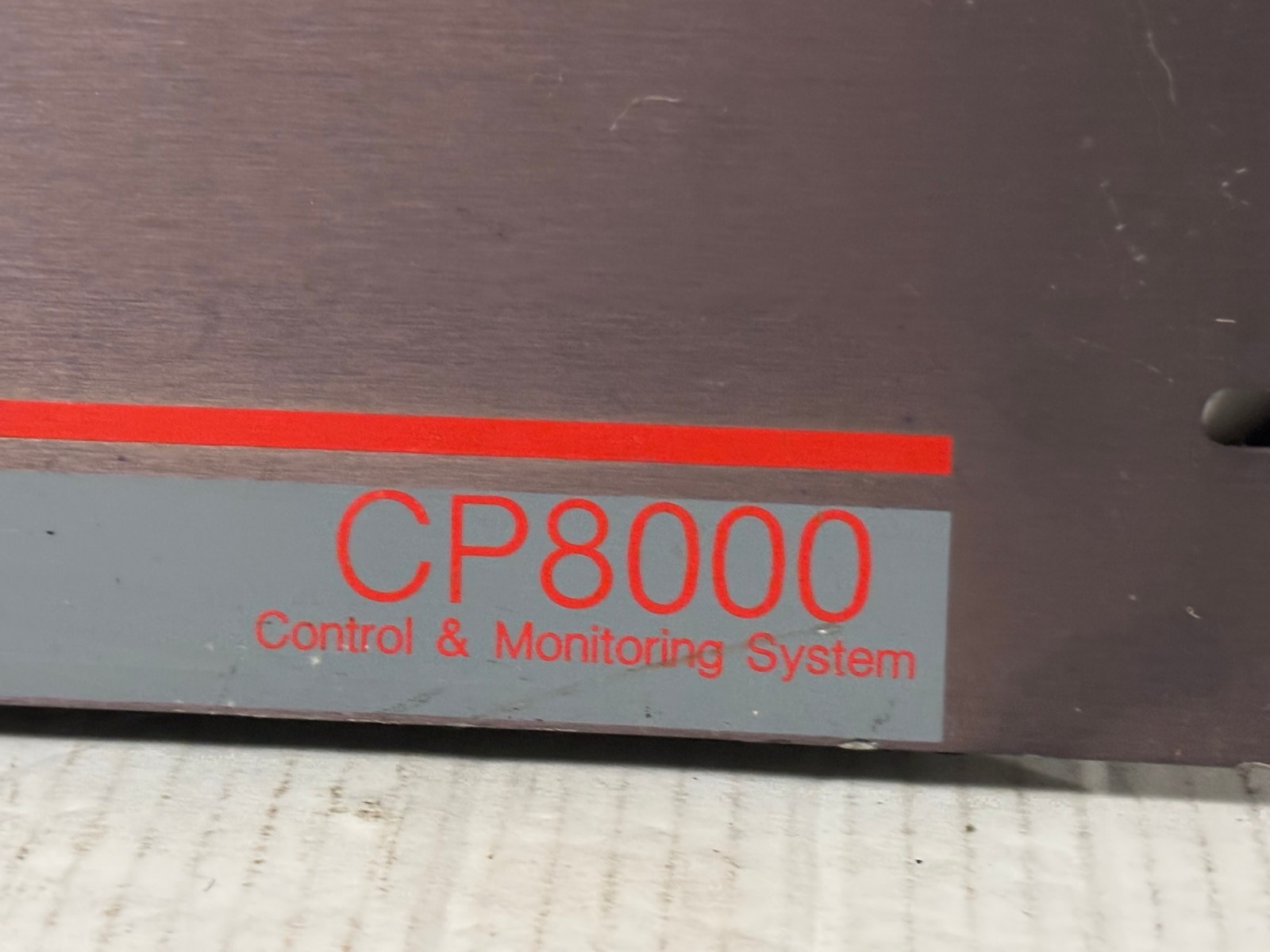 Eagle Signal Controls CP8000 Control & Monitoring System