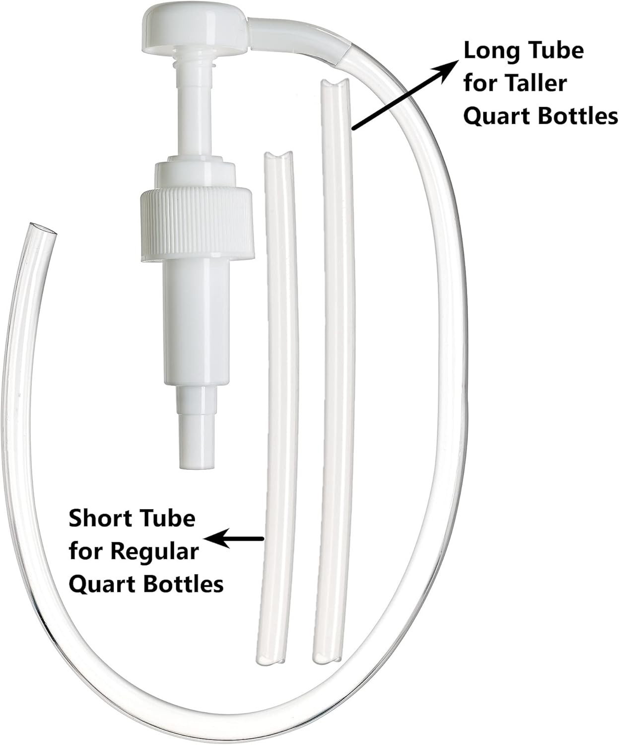 Fluid Transfer Hand Pump for Gear Oil Transmission & Differential Quart Bottles