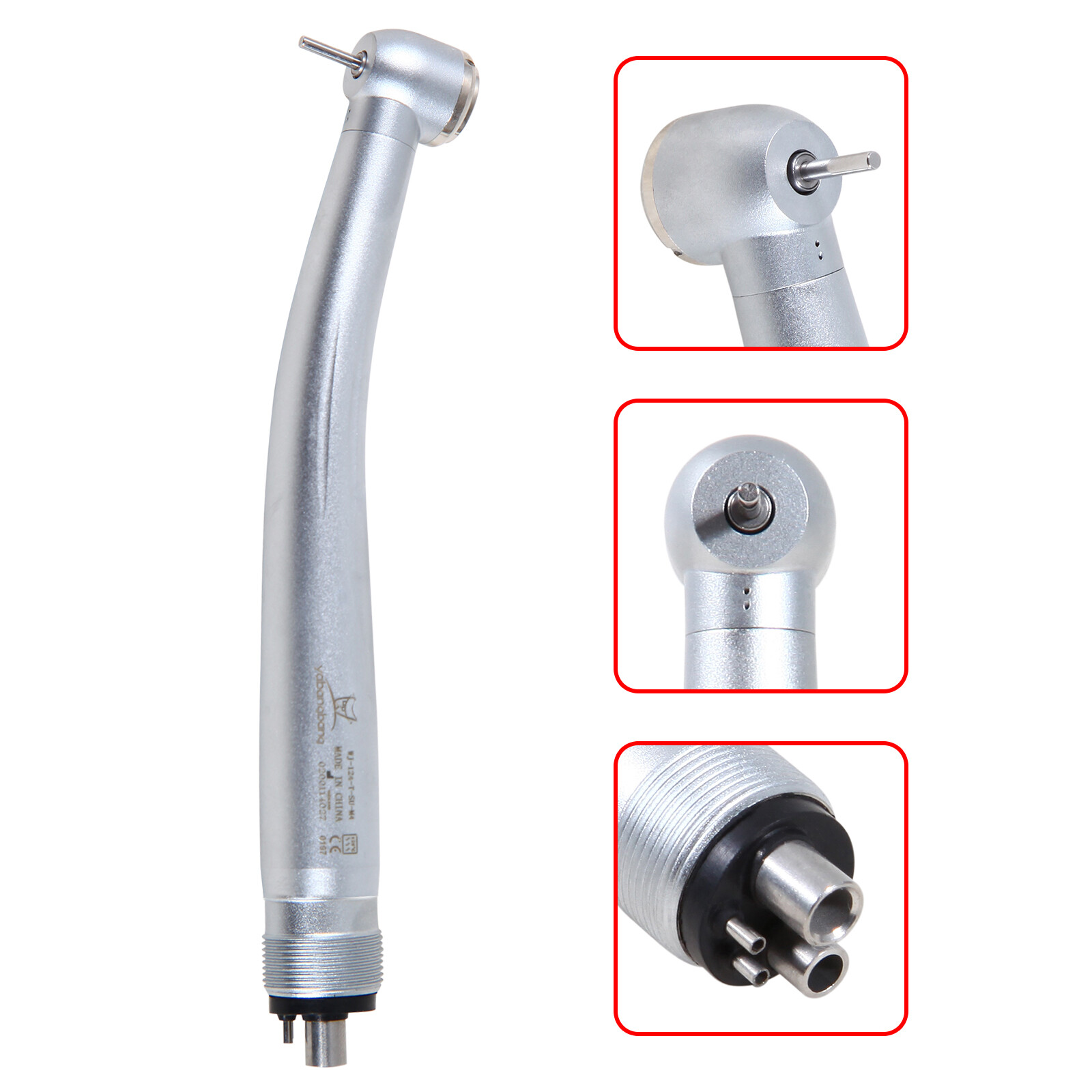 Dental LED Fiber Optic /E-Generator /No-LED High Speed Handpiece 4/6/2Hole DL