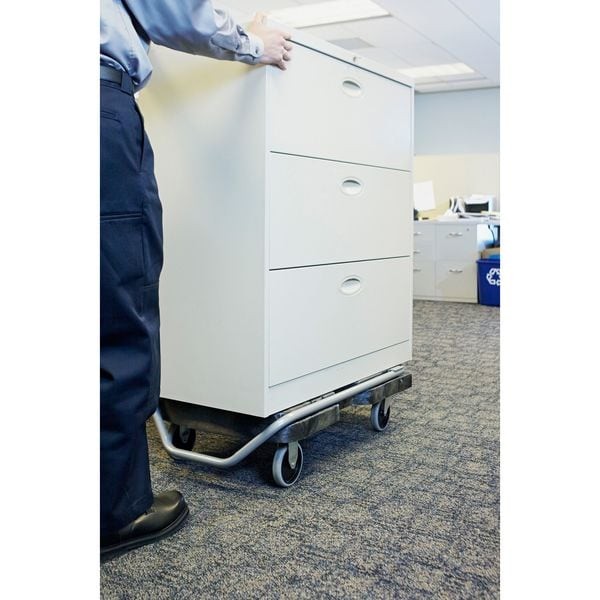 Rubbermaid Commercial Fg440100bla Gnrlpurposedlly, 7In, 33In, Blk, Plstc, 500Lb