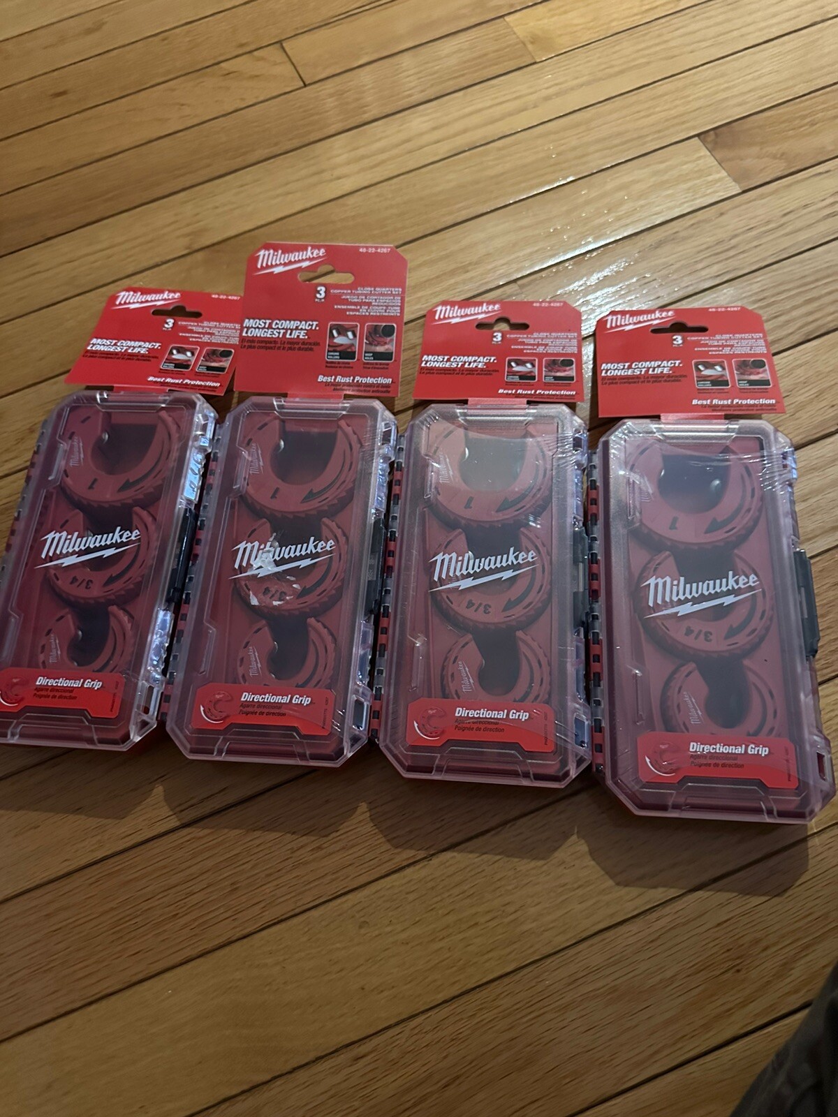 4 MILWAUKEE 3 PCS CUTTER SET 48224267