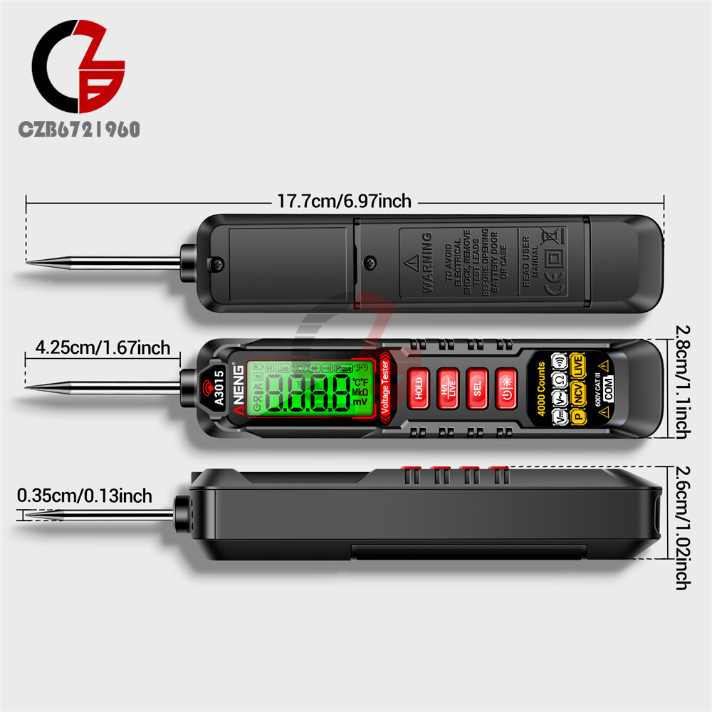 ANENG Multimeter Pen Digital Smart AC/DC Voltage NCV Diagnostic Probe Detector