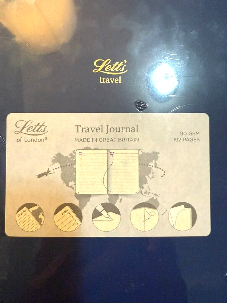 Lett’s Travel Journal Luxurious Quality Icon for Recording Adventure Experiences