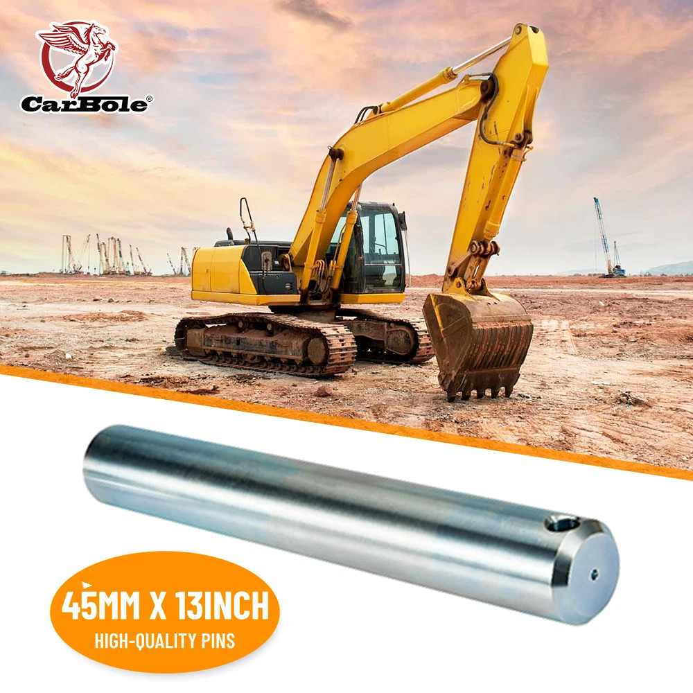New 45mm x 330mm Excavator Universal Bucket Pin 13” For CAT Deere Komatsu