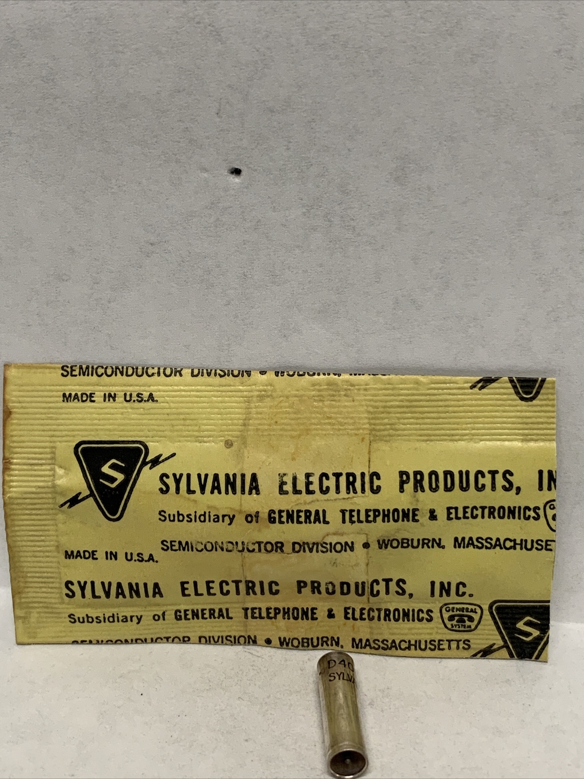 SYLVANIA D4082 NSN 5961-00-962-0496| DIODE SEMICONDUCTOR DEVICE NEW VINTAGE
