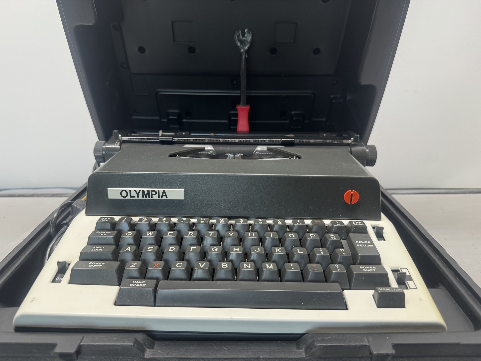 Olympia Report Electric Typewriter Vintage Electric German Made Office