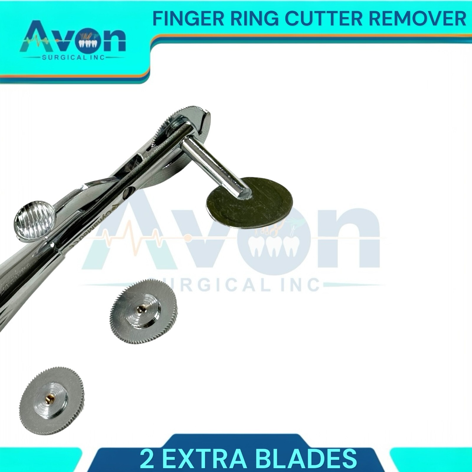 3 Pack – Emergency Finger Ring Cutter, Includes 2 Extra Rotor Blades, EMT/EMS