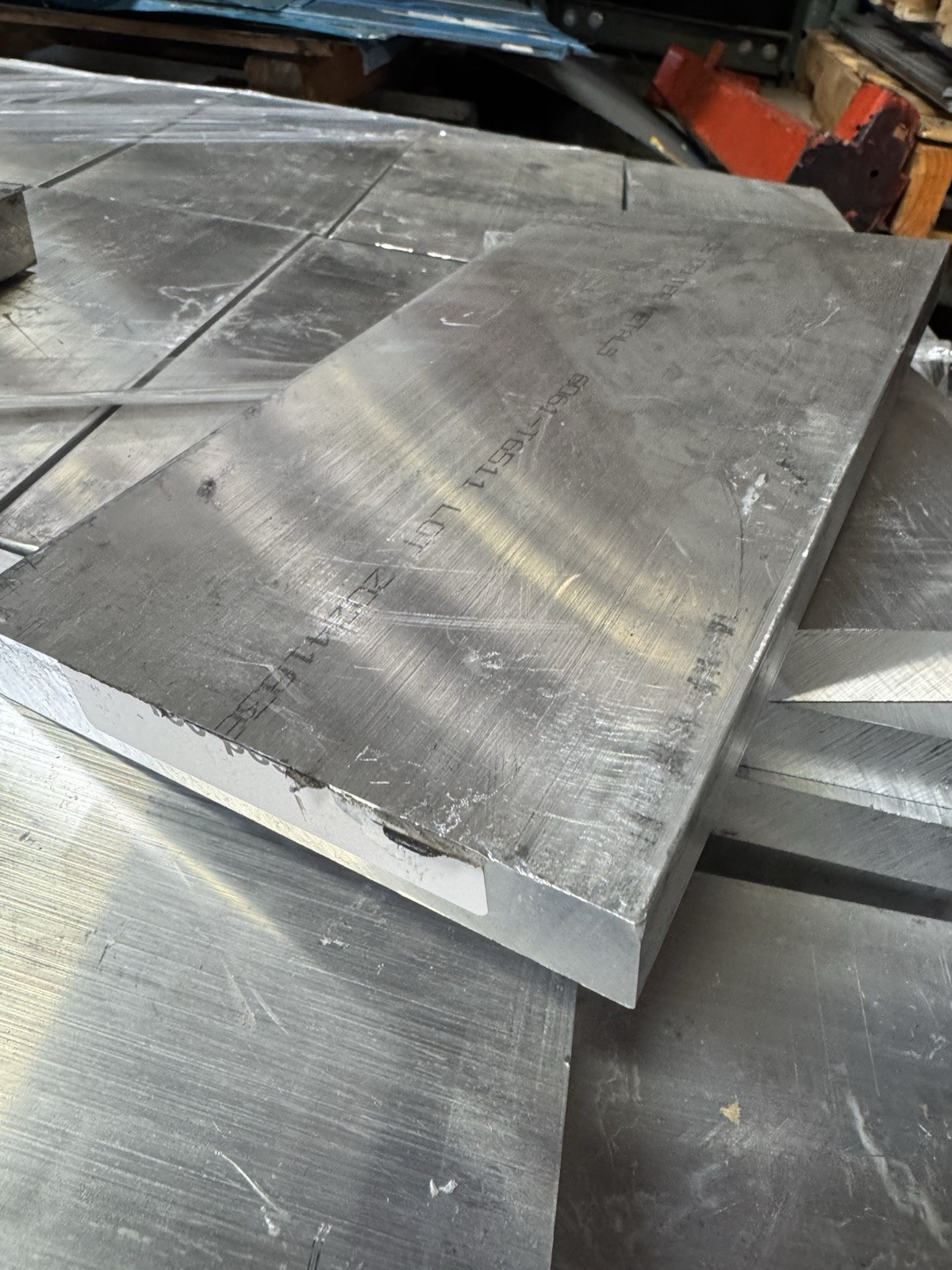 Aluminum 6061-T6511 Plate 1″ x 6.5″ x 12.25″