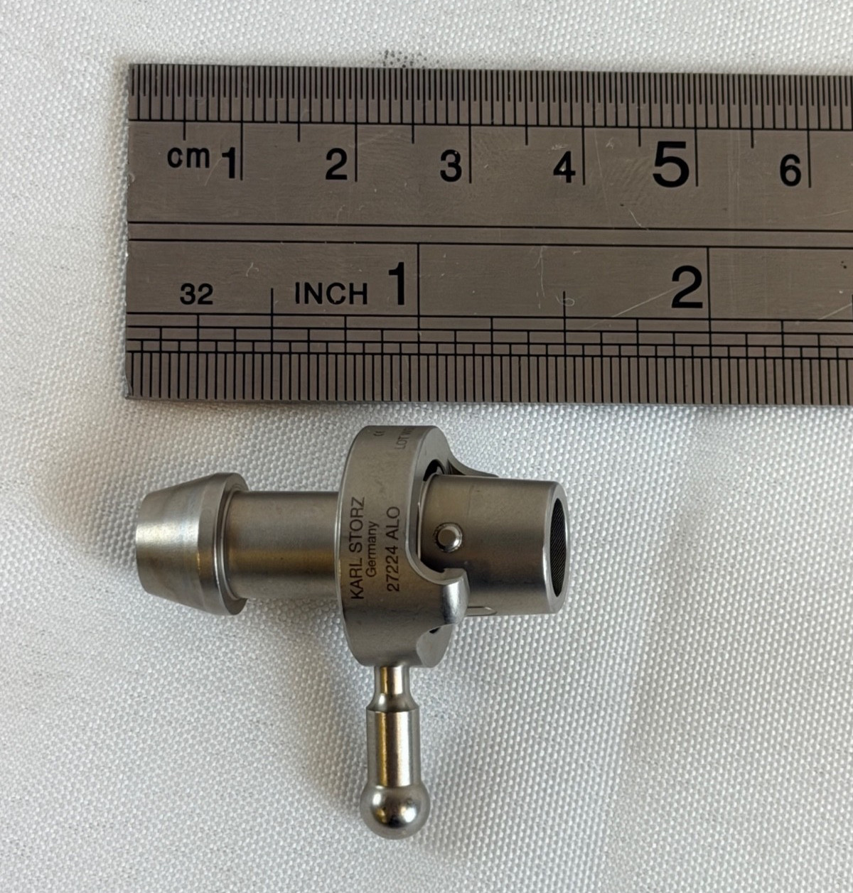 Karl Storz 27224ALO Connector For Ellik Evacuator Urology