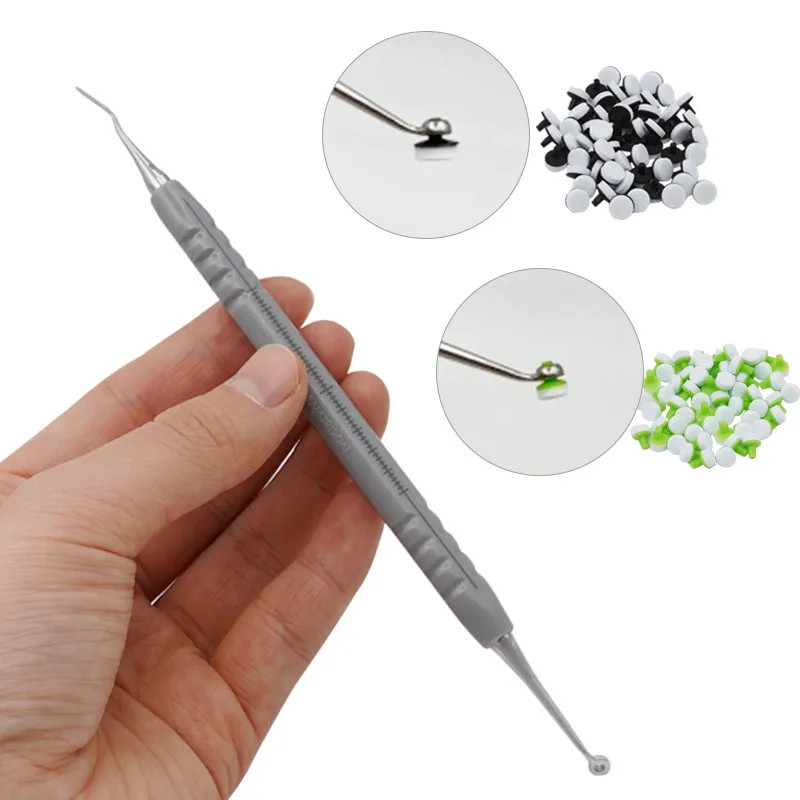 Dental Foam Pads Kit Veneer Composite Resin Filling Spatula Handle Optrasculpt