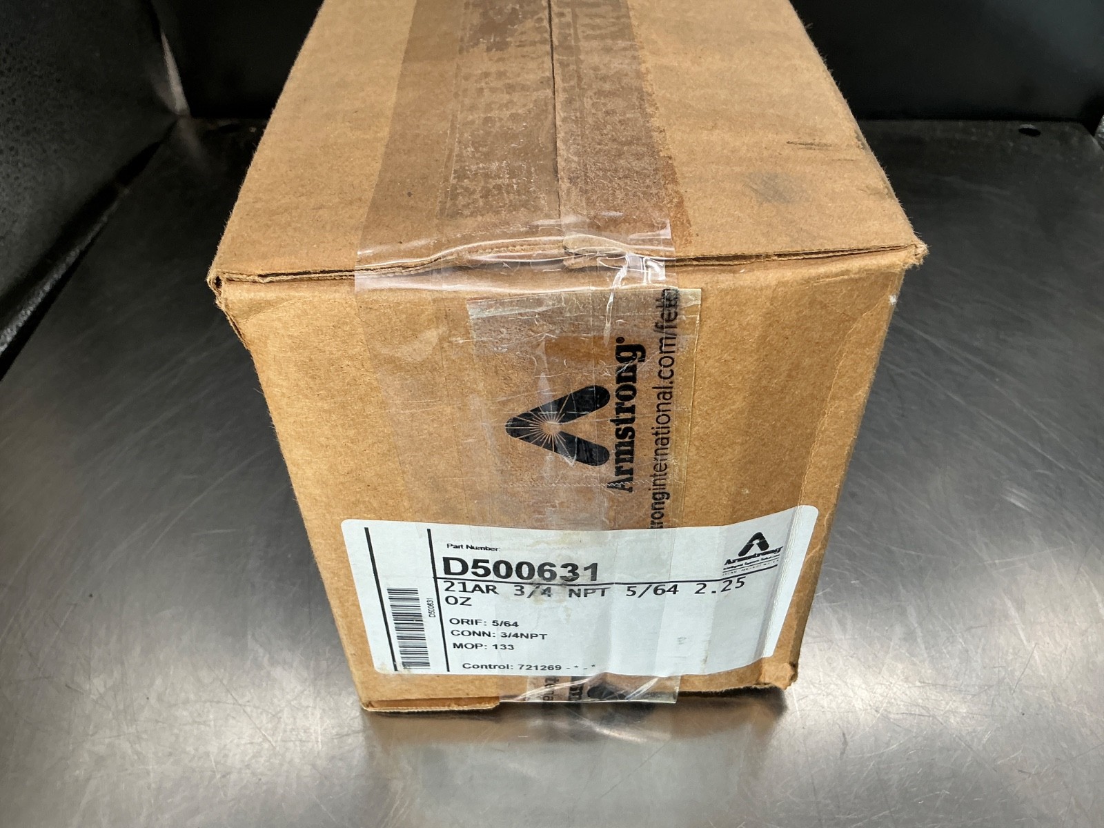 Armstrong D500631 21AR 3/4in NPT 5/64in Orifice 133lb Cast Iron Air Vent