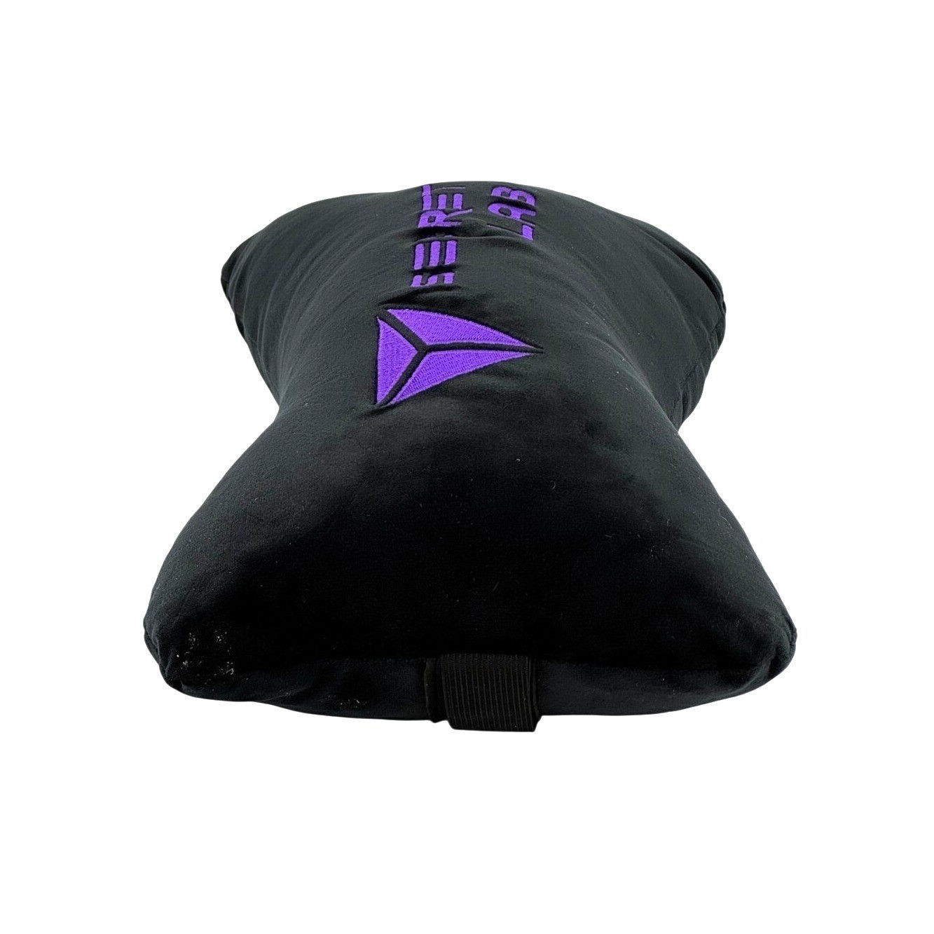 Secretlab Plush Head Pillow Gaming Chair Headrest Black with Purple Logo NEW