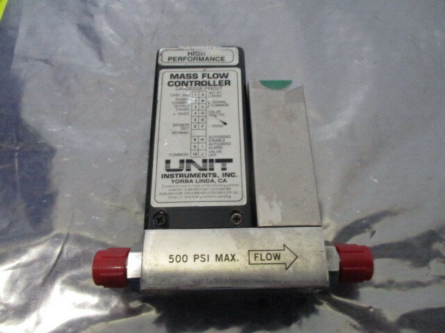 UNIT UFC-1110A Mass Flow Controller, MFC, SF6, 200 SCCM, 421124