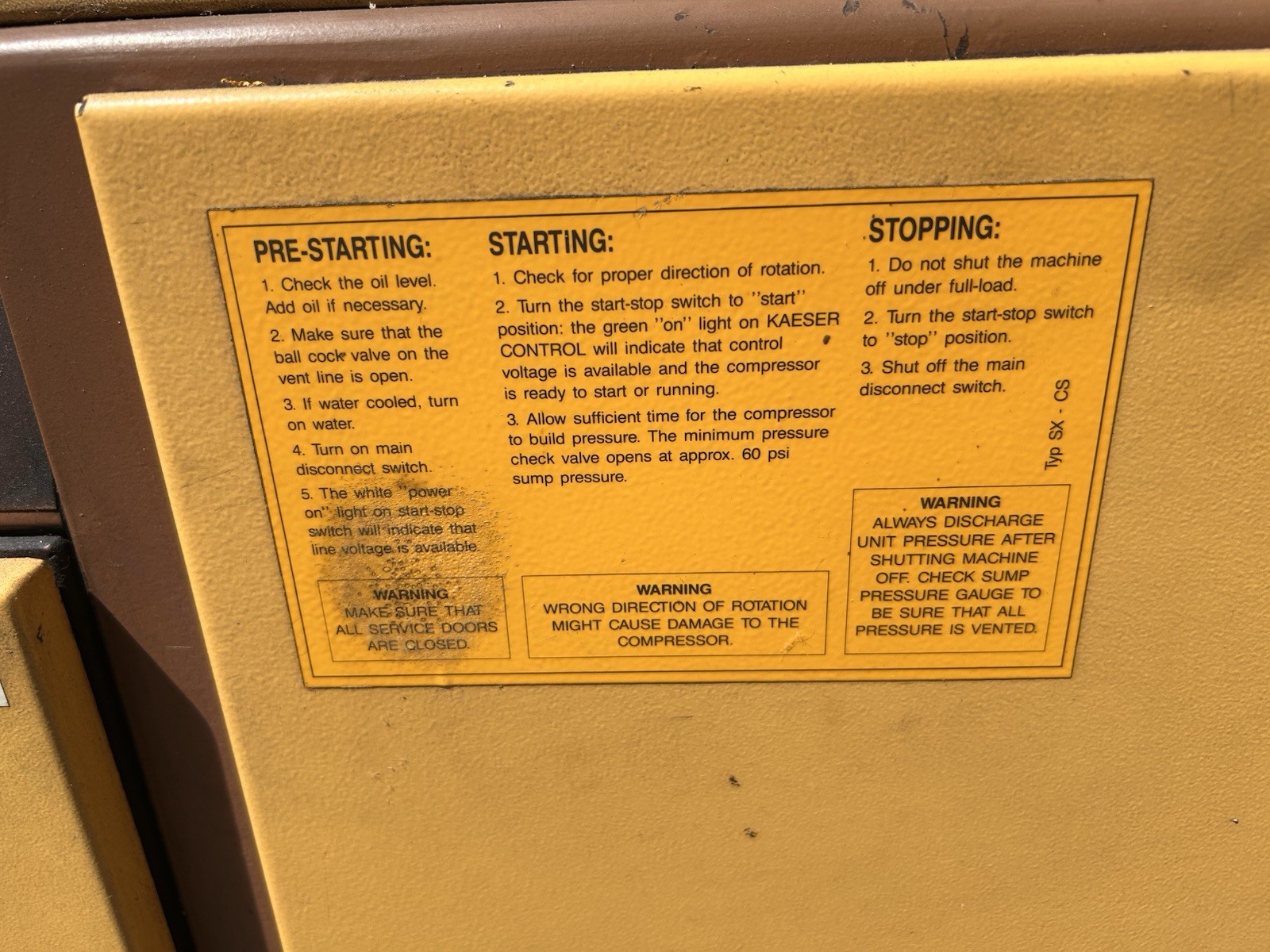 Kaeser Sigma Profile AS 35 Rotary Screw Air Compressor 35 HP
