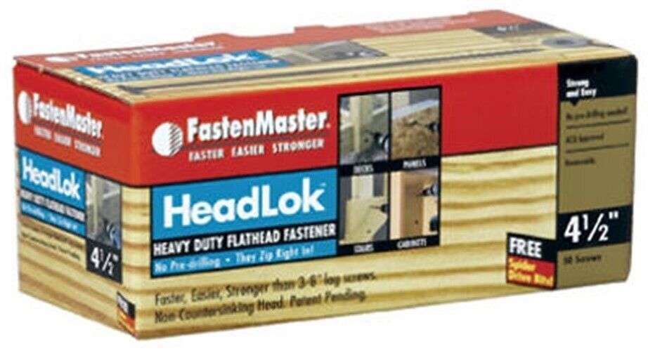 FastenMaster FMHLGM412-50 Headlok Screw – 50 Count