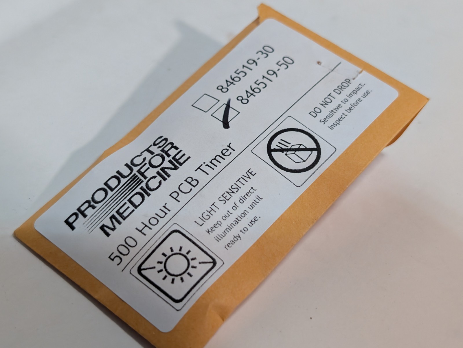 Products for Medicine 846519-50 500Hr PCB Timer hourmeter in original packaging