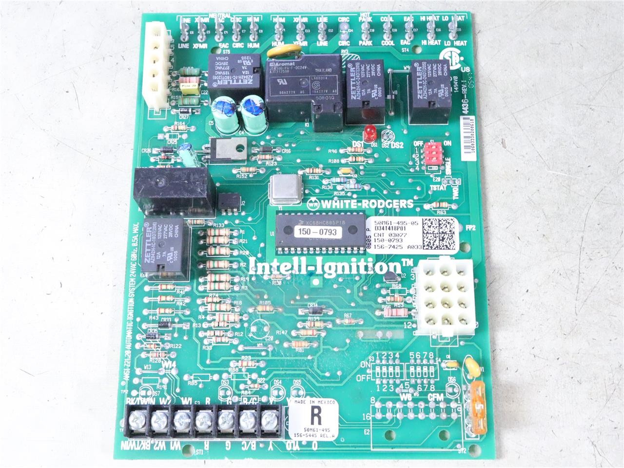 TRANE White Rodgers 50M61-495-05 Furnace Control Circuit Board D341418P01