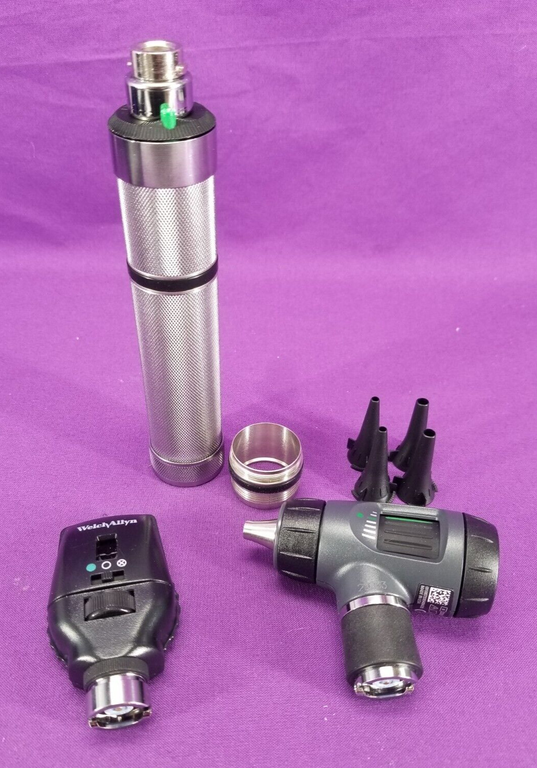 Welch Allyn 3.5v MacroView Otoscope Ophthalmoscope LED Set – In box