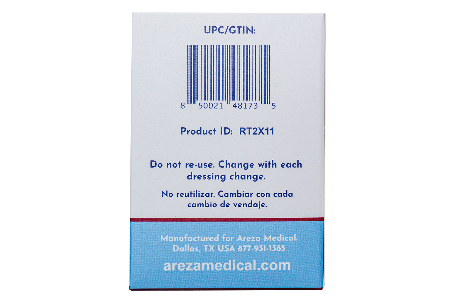 Areza Retention Tape (Surgical Tape) 2″ x 11 Y (1 ROLL)