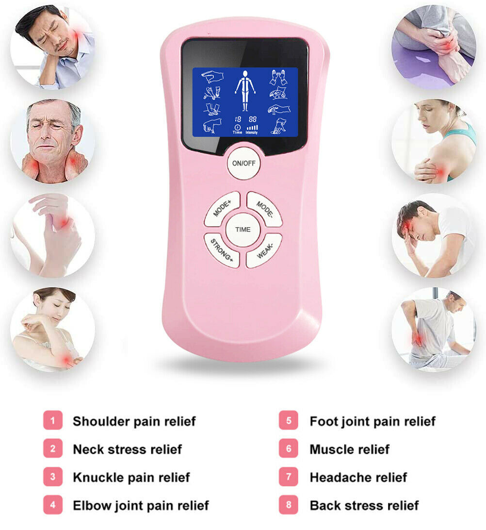 OSITO Dual Channel TENS EMS Unit Muscle Stimulator Machine for Sciatica, Chronic