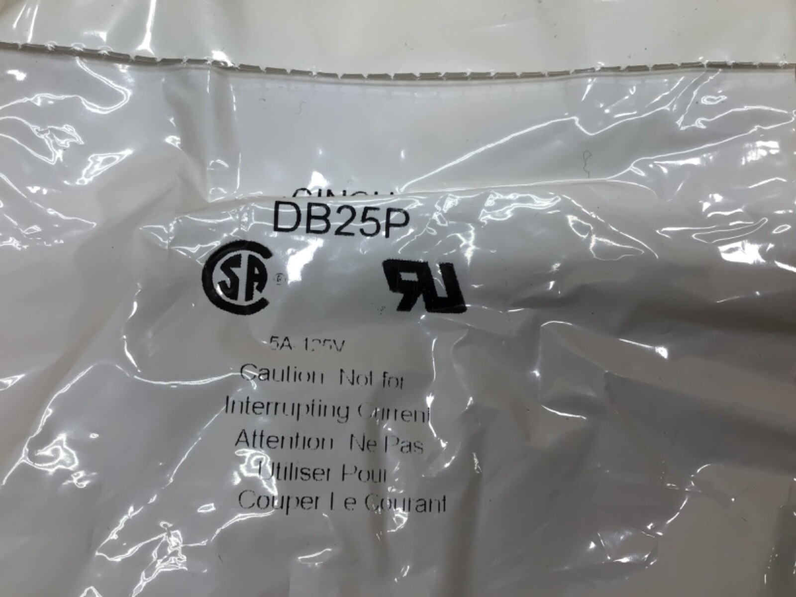 Cinch DB-25P Connector DB25P #4099K23IAC