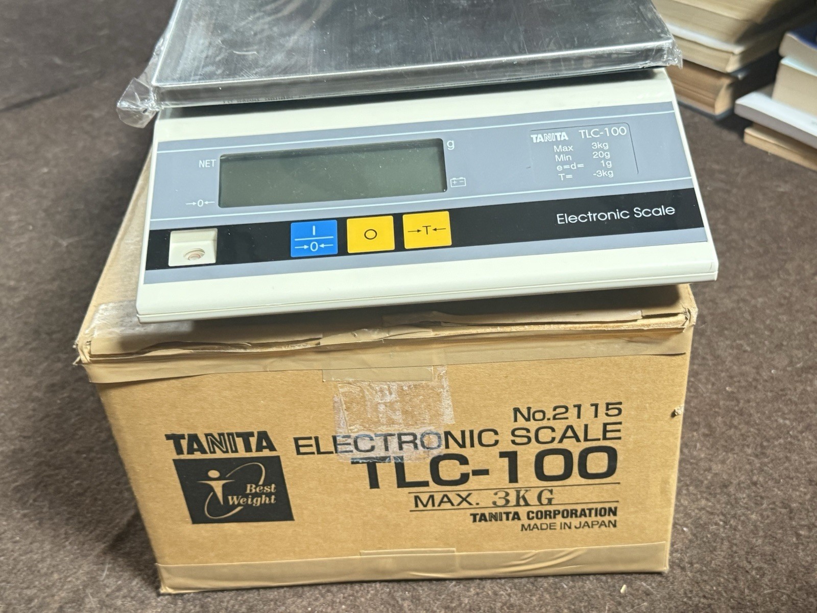 Tanita TLC-100 Electronic Scale Electronic Scale No 2115 3Kg Boxed