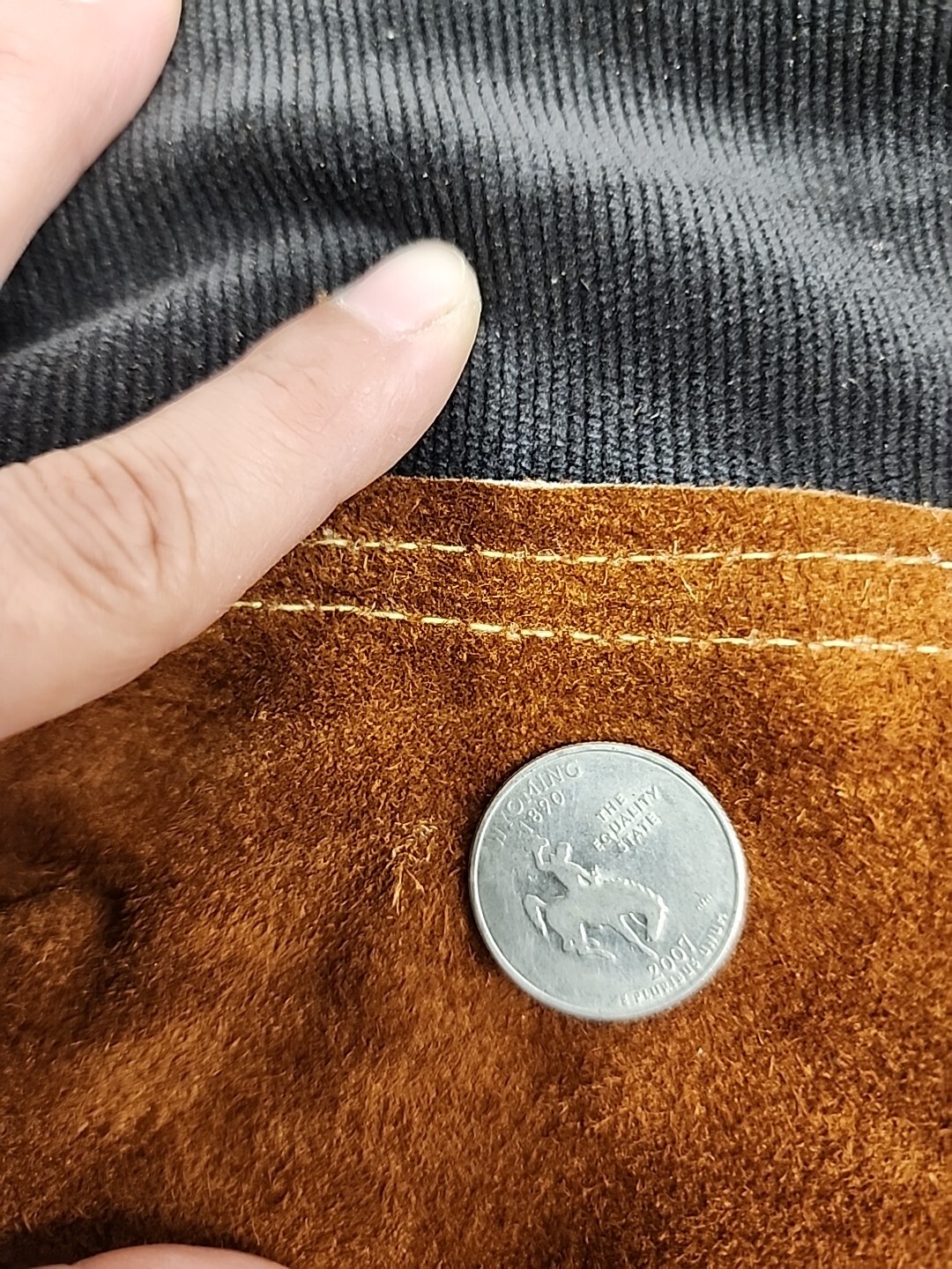 Unknown Brand Leather Welding Jacket